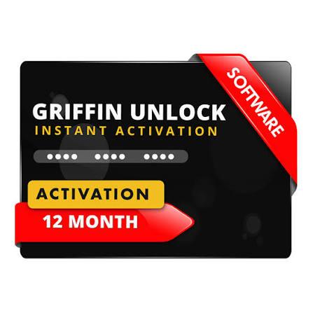 Griffin Unlocker Activation for [1 Year] With Premium Pack (for New Users)